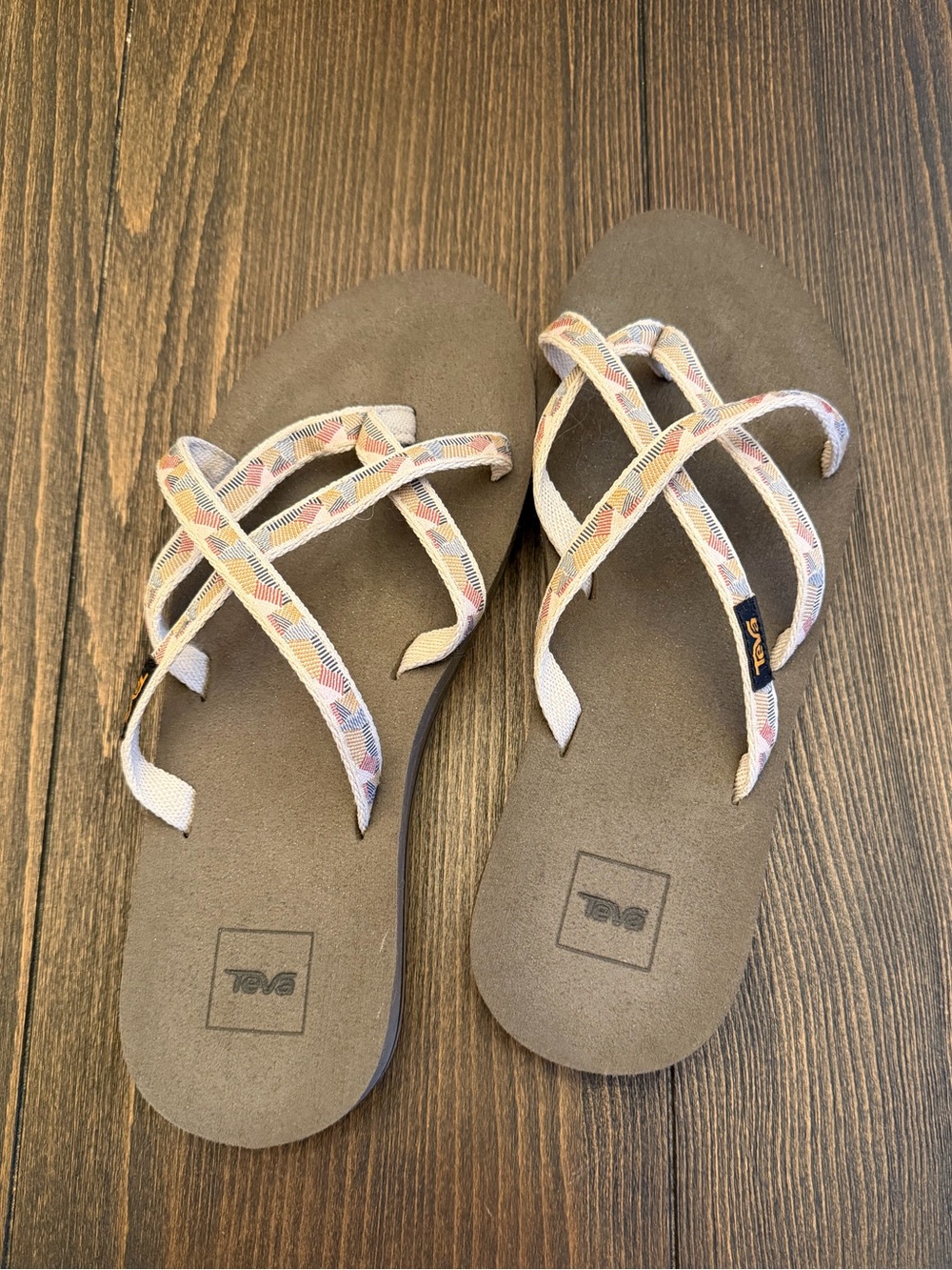 Teva Olowahu Flip Flop Strappy Sandal Women’s 8
